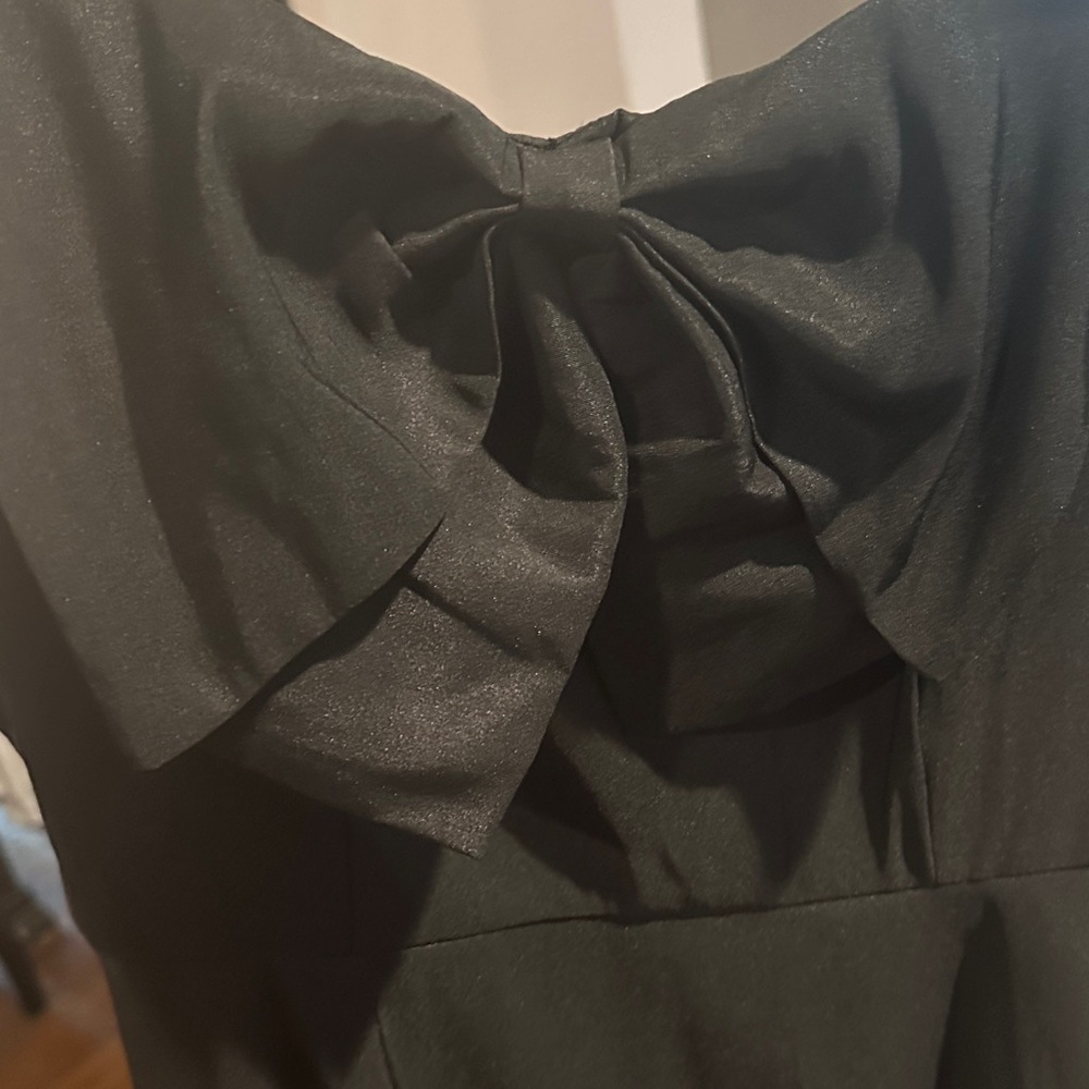 A New Day Black Bow Dress